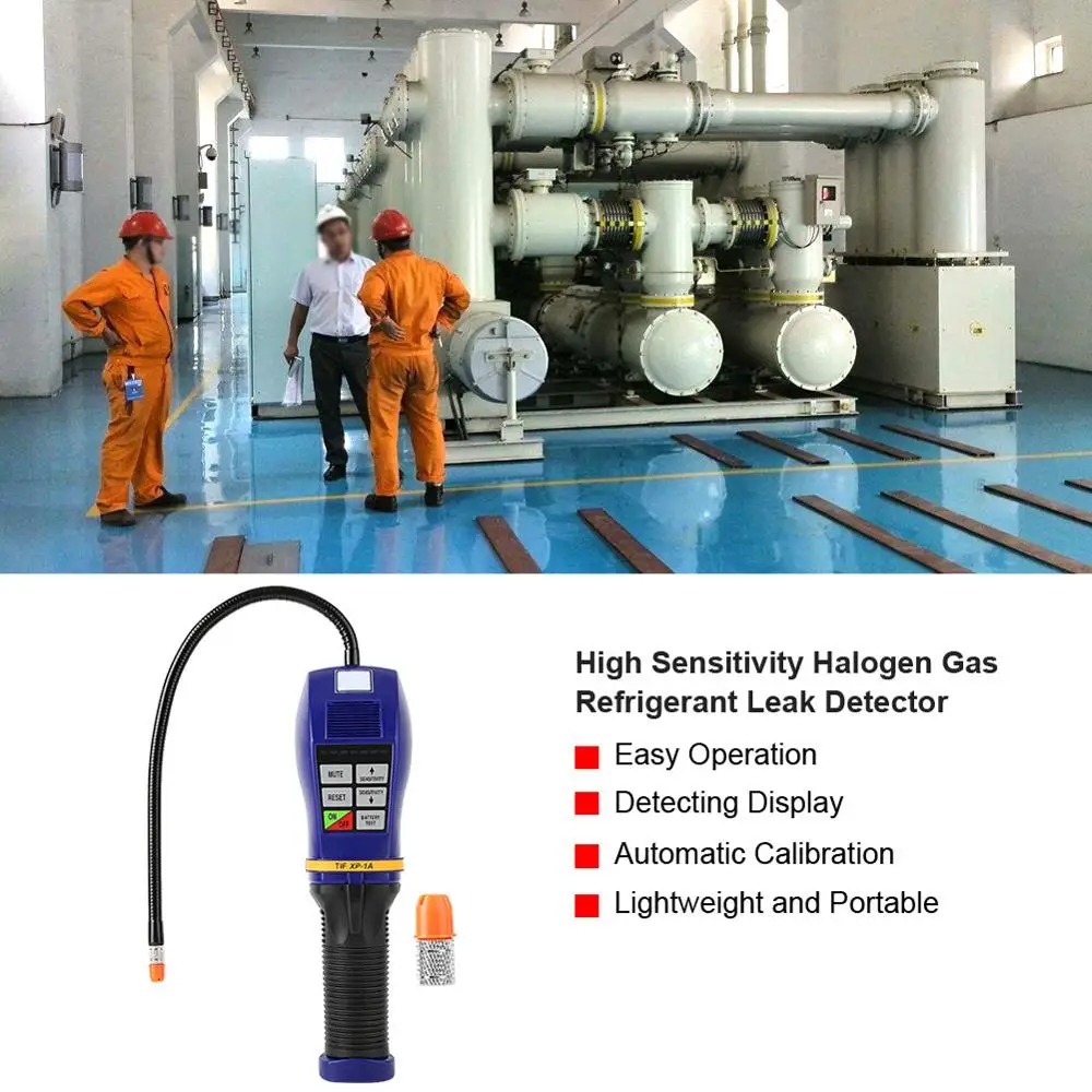TIF XP 1A SF6 Высокая чувствительность галогенных газов Хладагент детектор утечки