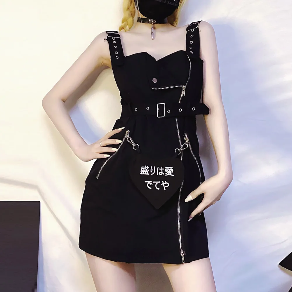 Модное летнее платье в готическом стиле простое дизайнерское креативное