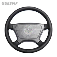 for mercedes benz e class 320 280 240 200 w210 e 1995 2002 w1 hand stitched car steering wheel cover wearable genuine leather