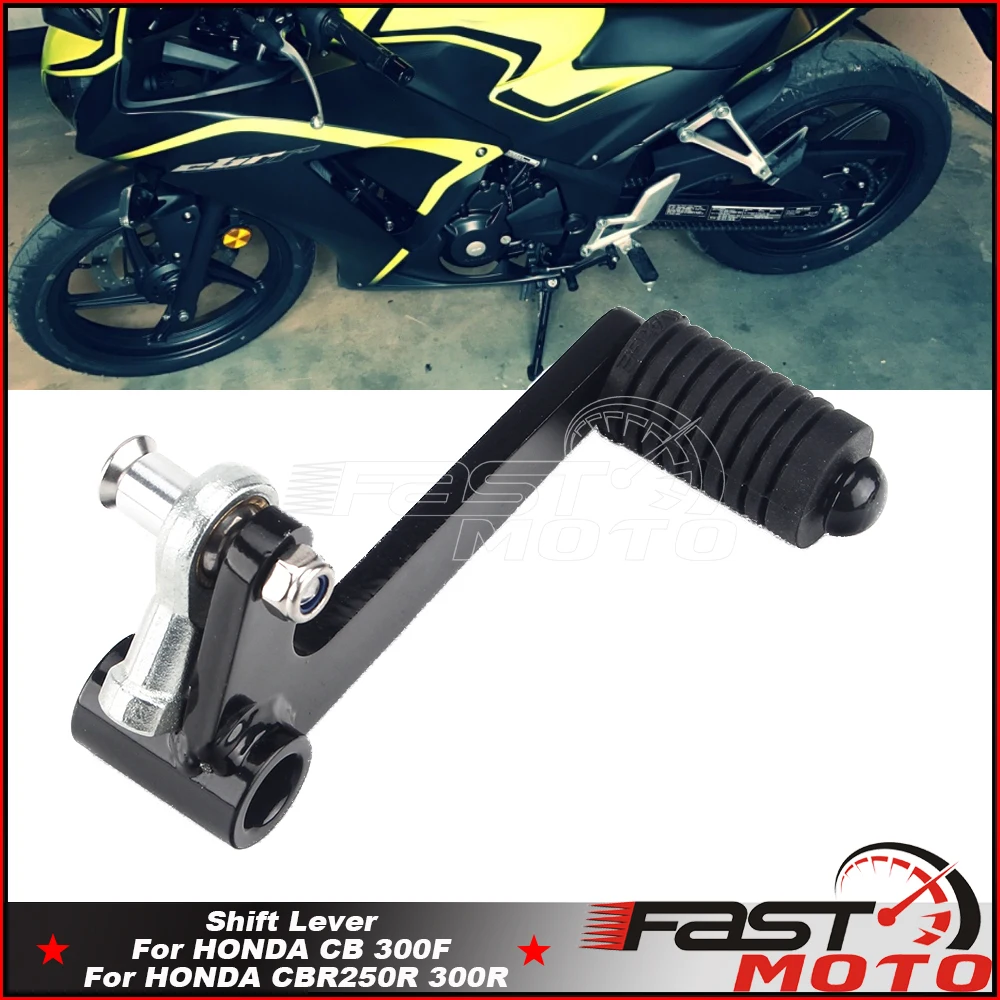 

Black Iron Shift Lever For Honda CBR250R CBR300R CBR CB 300F 250R 300R 2011-2020 Left Gear Change Levers Motorcycle Accessories