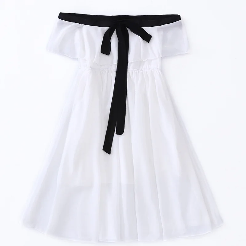 Летнее платье для девочек 2021 вечерние ное девочек-подростков шифоновые платья