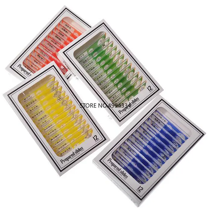 Бесплатная доставка 4 коробки/упаковка/партия пластиковые слайды для микроскопа