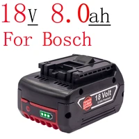 for bosch battery rechargeable lithium ion battery replacement parts portable replacement parts indicator lights 18v 8000mah
