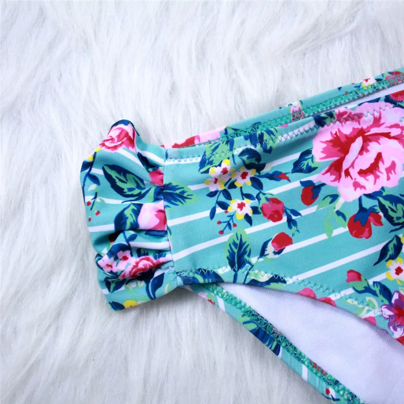 Женский купальник с принтом танкини купальный костюм пляжная одежда Мягкий