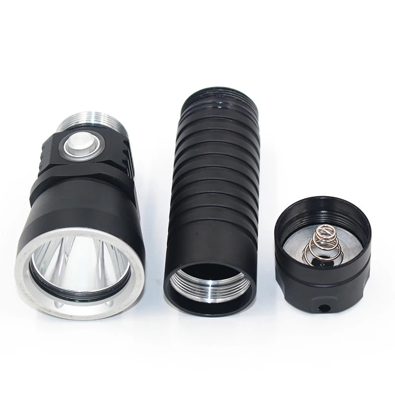 Оригинальный светодиодный фонарик для дайвинга CREE XM-L2 U3 D26 фонафонарь с плавным