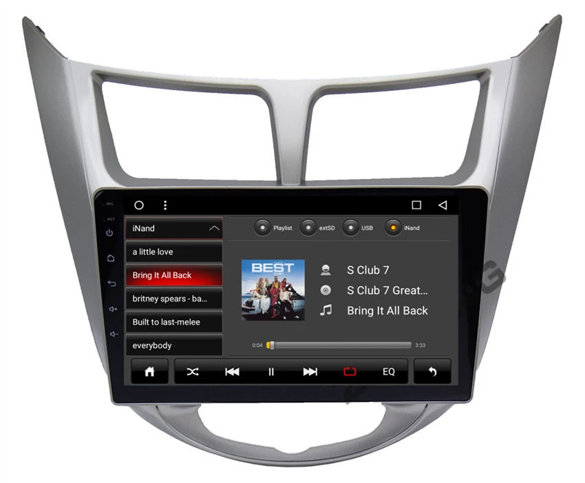 2.5D Octa 8 Core Android 9,0 для hyundai Solaris акцент автомобиль радио мультимедиа видео плейер автомобильный gps навигация Авто Радио стерео BT