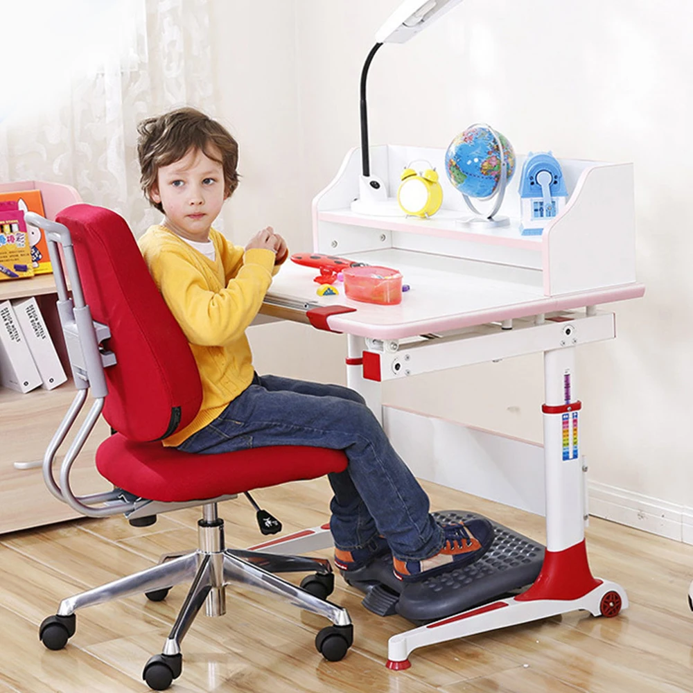 

Footrest Under Desk Ergonomic Foot Rest Adjustable 3 Height Position Massage Texture Surface Tilt Angle Adjustment