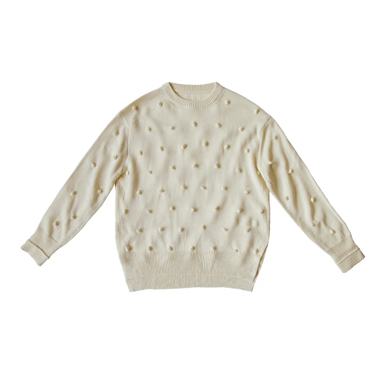 Imakokoni абрикосовый шерстяной свитер оригинальный дизайн японская Милая рубашка с