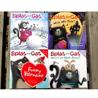 random 4pcsset choose little black cat in kindergarten best picture books children baby famous story age 1 up festival gift
