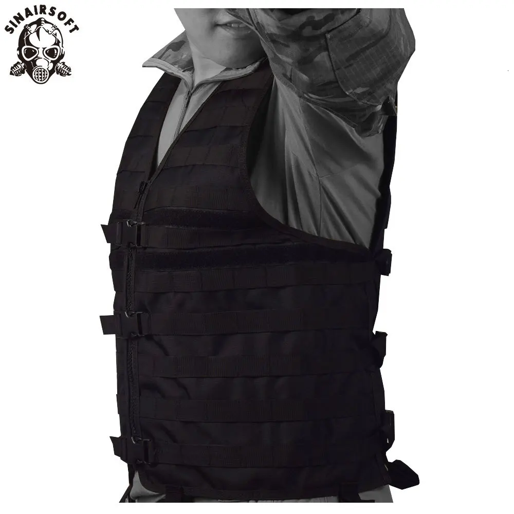 SINAIRSOFT Molle airsoft тактический жилет Камуфляжный жилет армейский военный CS открытый рыбалка охота снаряжение LY1802