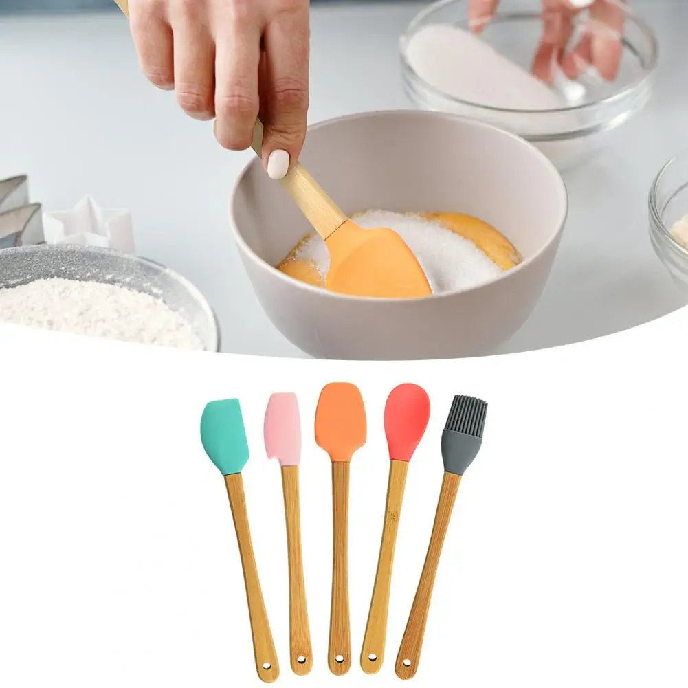 

1 Set Scraper Easy to Use Multi-use Silicone Heat-resistant Cream Spreader for Kitchen Tools & Gadgets Cooking Tool Sets