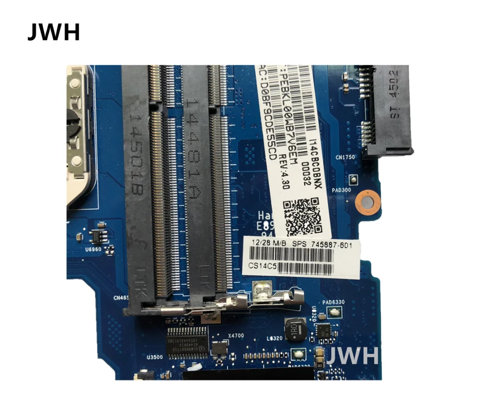 Материнская плата для HP ProBook 655 G1 745887-001 745887-501 745887-601 протестированная | Компьютеры