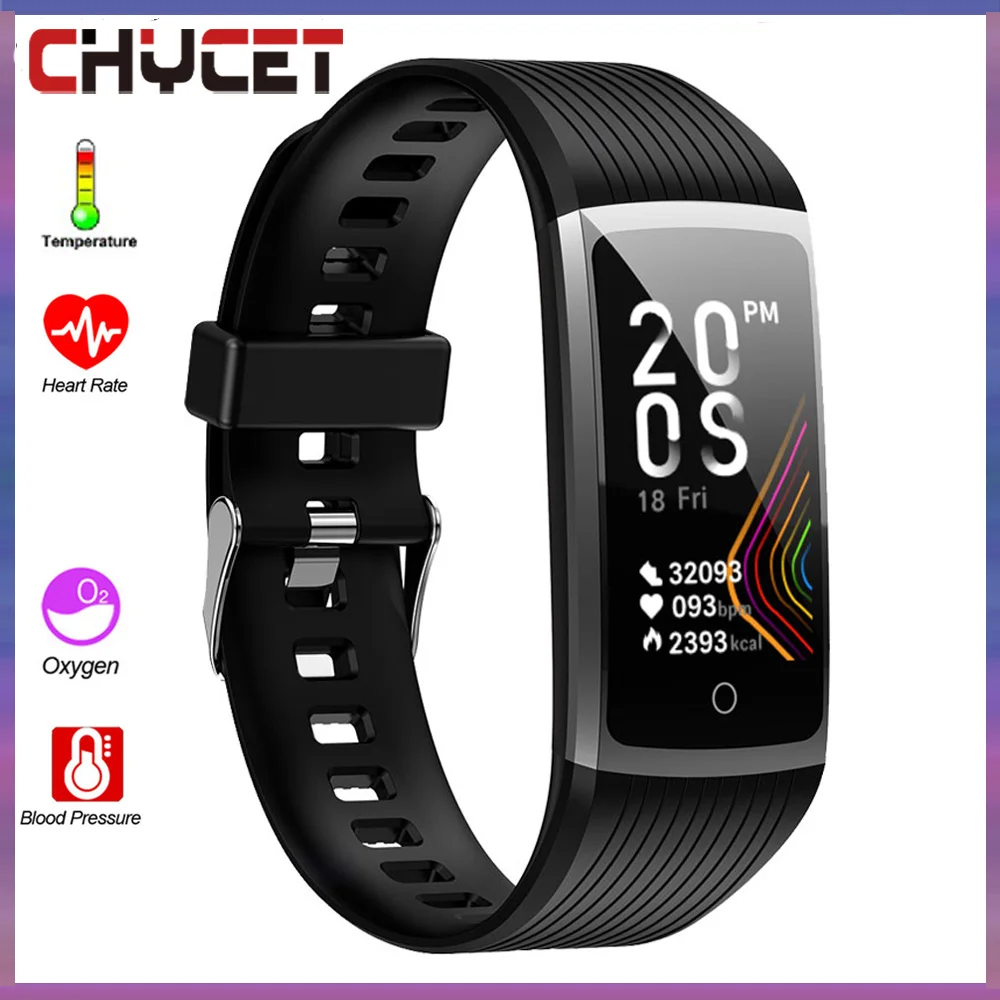 

CHYCET 2021 Smart Watch Women Sport Smartwatch Blood Oxygen Sleep Monitor Multi-Sport Measurement IP67 Watches for IOS Android