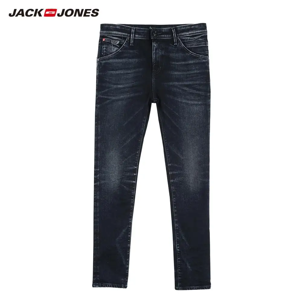 Мужские повседневные удобные облегающие джинсы шаровары JackJones | Уличная одежда