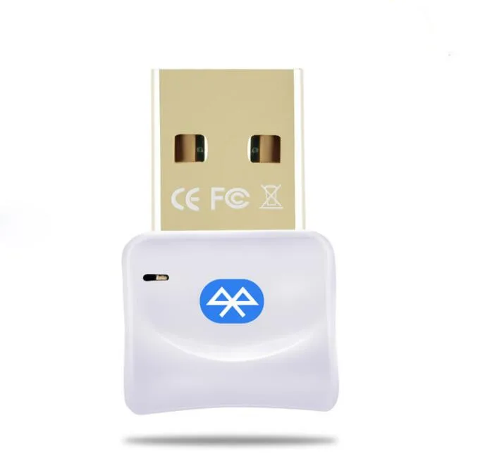 Беспроводной адаптер Bluetooth V4.0 Dual Mode USB Dongle с позолоченным разъемом, CSR 4.0 аудиопередатчик для компьютера.