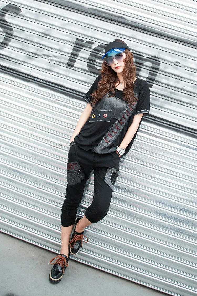 Max LuLu, модные корейские дизайнерские укороченные топы, футболки, женские летние джинсовые футболки, повседневные кавайные Женские винтажные футболки, уличная одежда