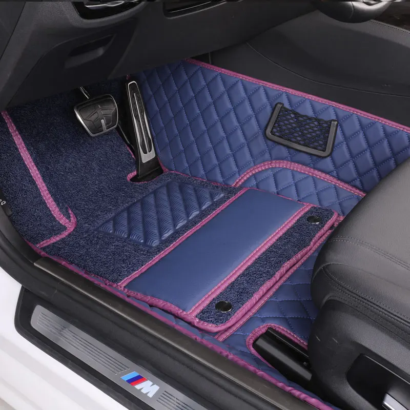 

Custom car floor mats for Porsche Cayenne 955 957 958 Macan Cayman Boxer 987 981 718 Paname 911 997 991 Carrera luxury carpet