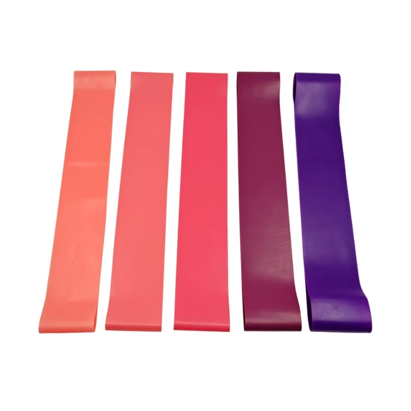 Эластичная лента для фитнеса с градиентом розового цвета | Спорт и развлечения