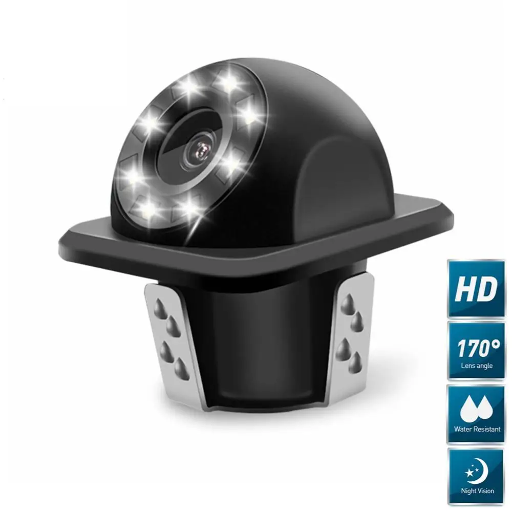 Автомобильная парковочная камера Водонепроницаемая видеокамера заднего вида 4