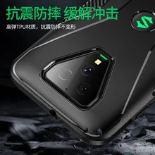 Carbon Fiber Cover For Xiaomi Black Shark 3 Case Xiaomi Black Shark 3 BlackShark 3 Shockproof Case For Xiaomi Black Shark 3 Pro