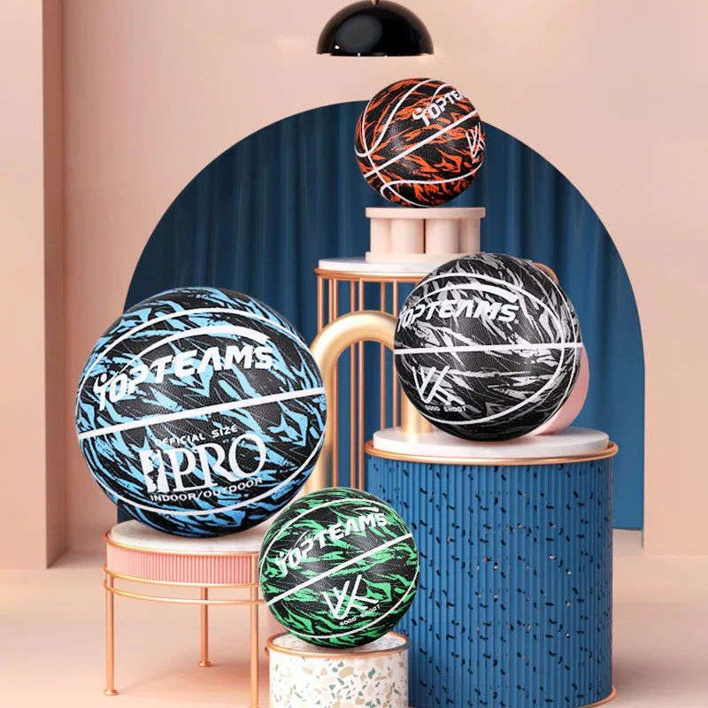 

Профессиональный баскетбольный мяч для мужчин, баскетбольный мяч из ПУ, размер 7/5, для улицы и помещений, тренировочный мяч для баскетбола, в...