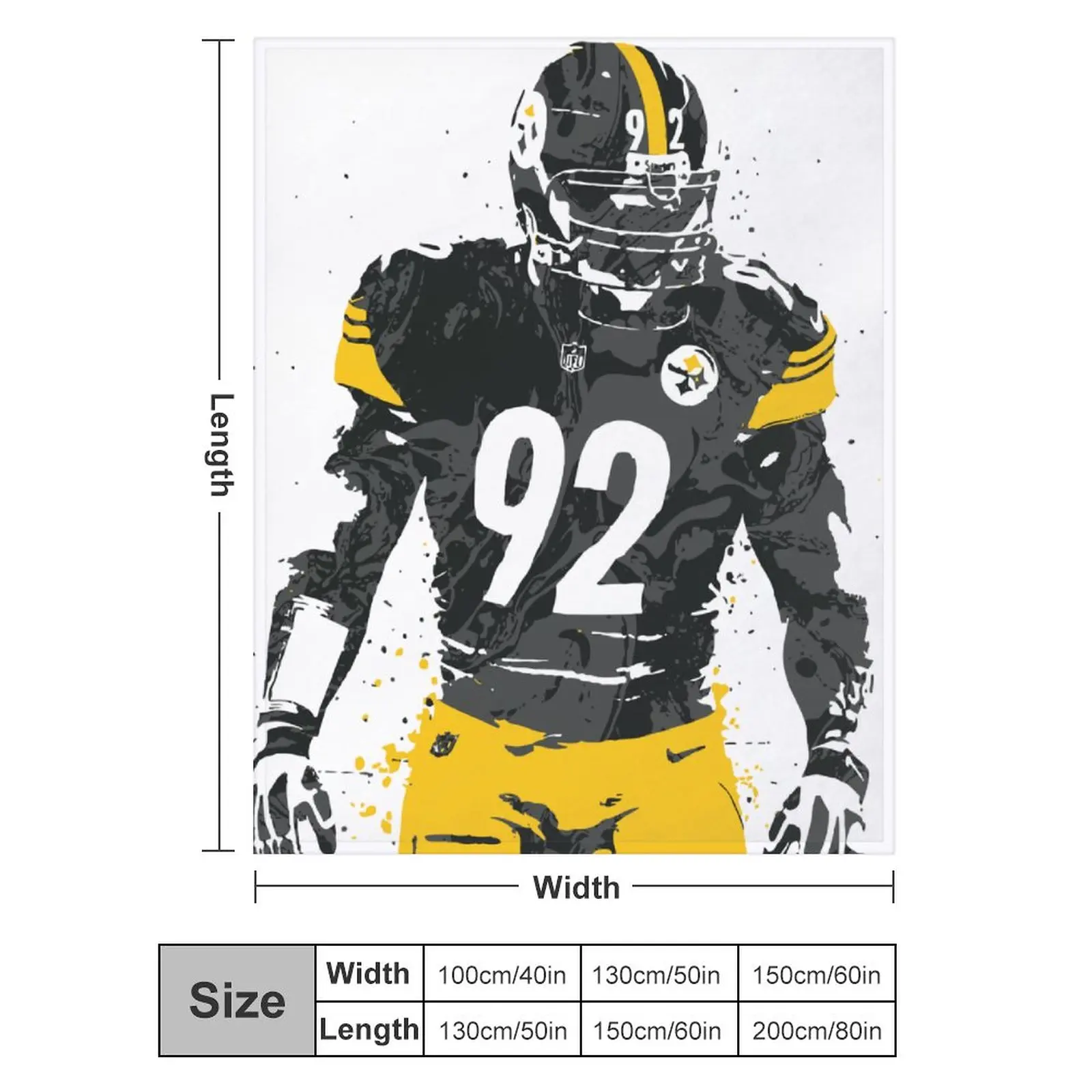 

Blanket 92 James Harrison Ultra Soft Micro Fleece Cozy Lightweight Microfiber Flannel All Season Living Room Bedroom Vertical