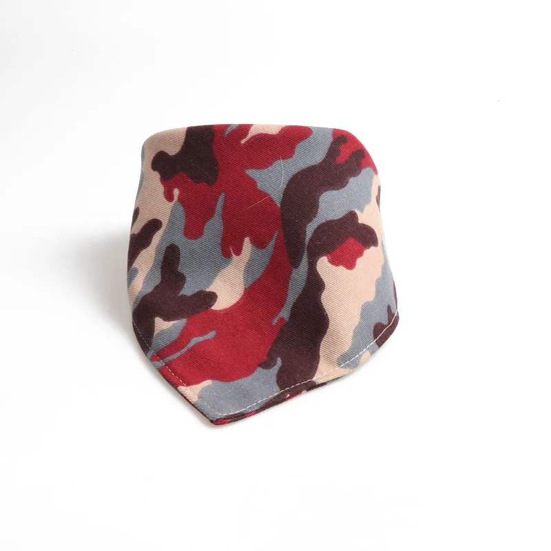 Камуфляжная бандана для собак шарф-ошейник домашних животных шейный платок и