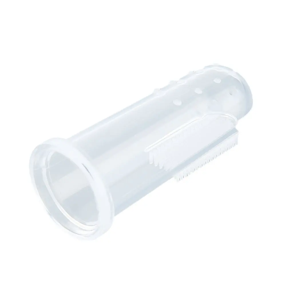 Зубная щетка Детская силиконовая прозрачный массажный Прорезыватель для зубов в