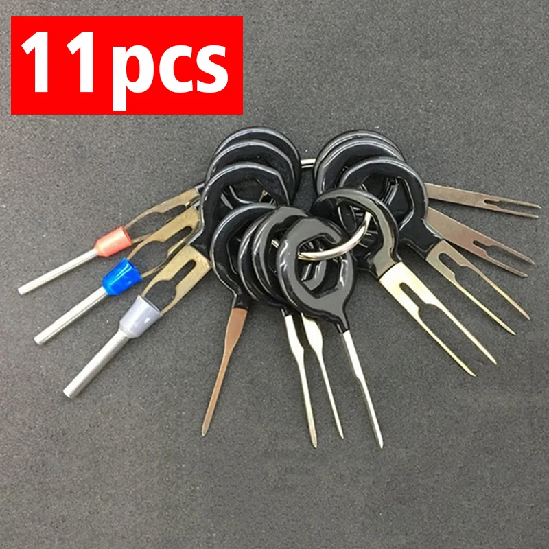 18Pcs 11Pcs Automotive Plug Terminal Remove Tool Set Key Pin Car Electrical Wire Crimp Connector Extractor Kit Accessories | Автомобили и