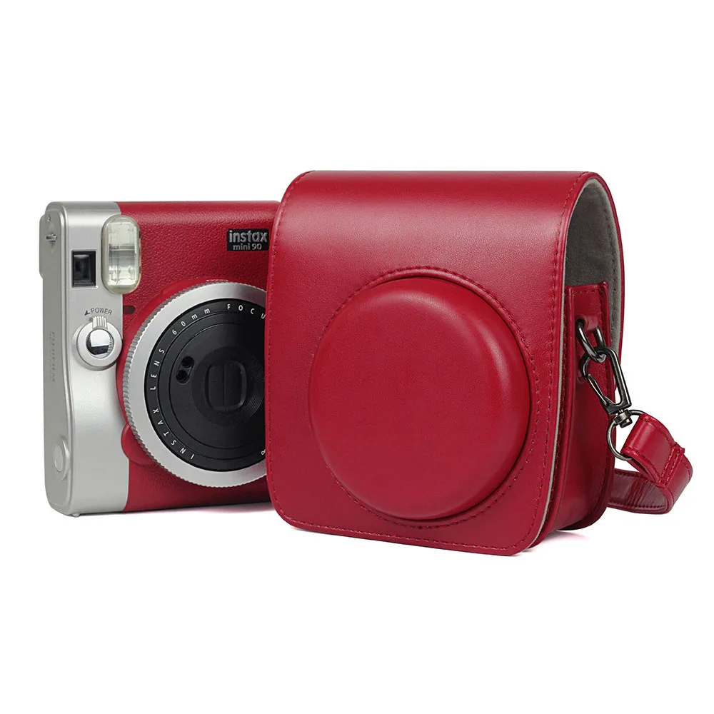Чехол для Камеры FUJIFILM Instax Mini 90 Neo Classic чехол из искусственной кожи на плечо сумка