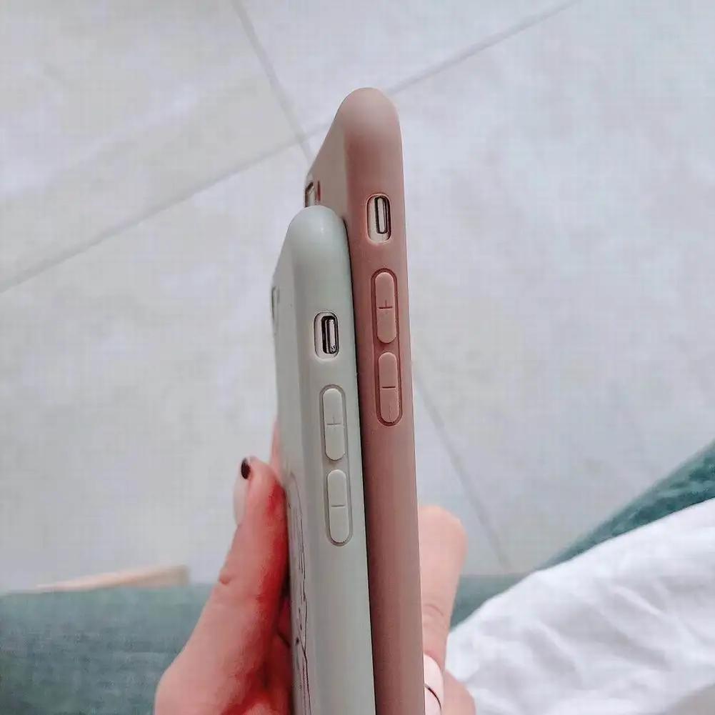 TPU чехол для телефона противоударный защитный с новым дизайном совместимый