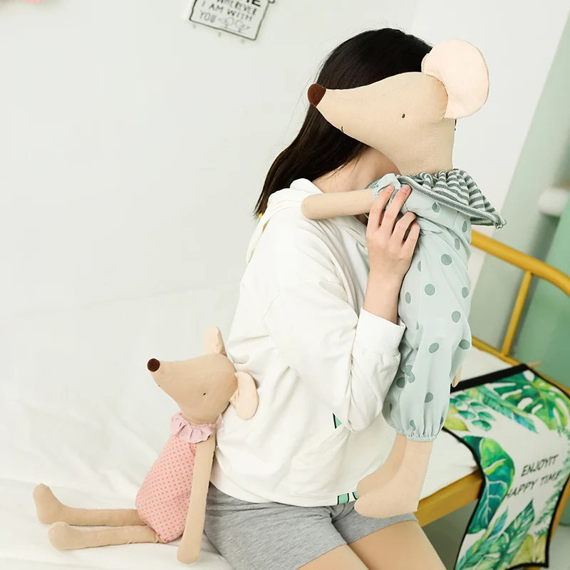 

Cartoon Mouse Plush Toys Lovely Cloth Animal Mouse Dolls Stuffed Soft Kids Girls Birthday Holiday Gifts