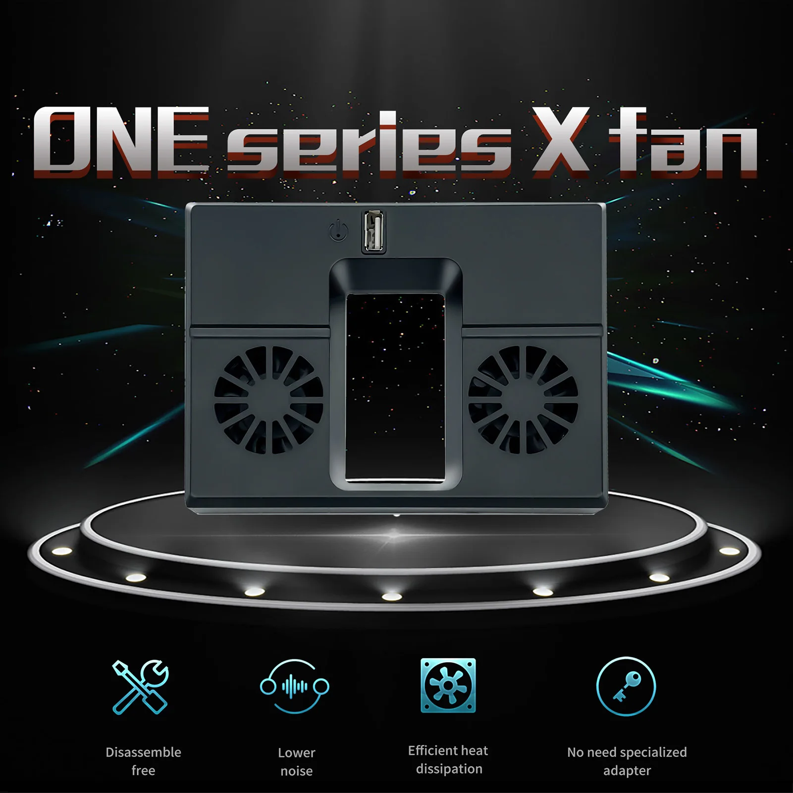 Fans Console Cooler For Xbox Series X USB Powered Game Cooling Fan Artifact Radiator Host Noiseless | Электроника