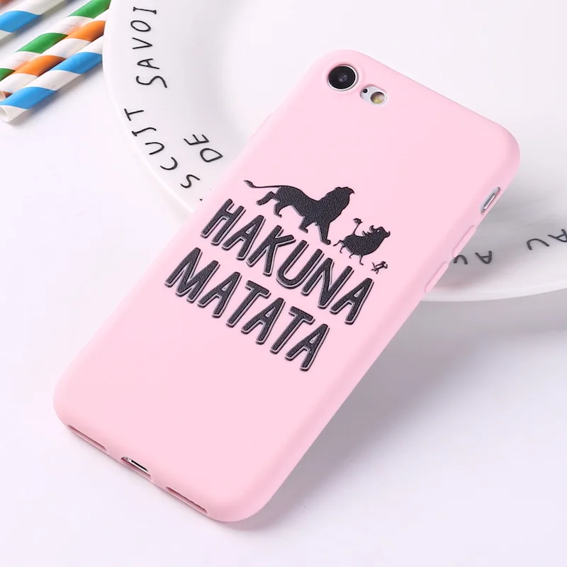 Простой Король Лев чехол для телефона iphone 11 pro MAX пара Мягкий силиконовый из ТПУ XR X