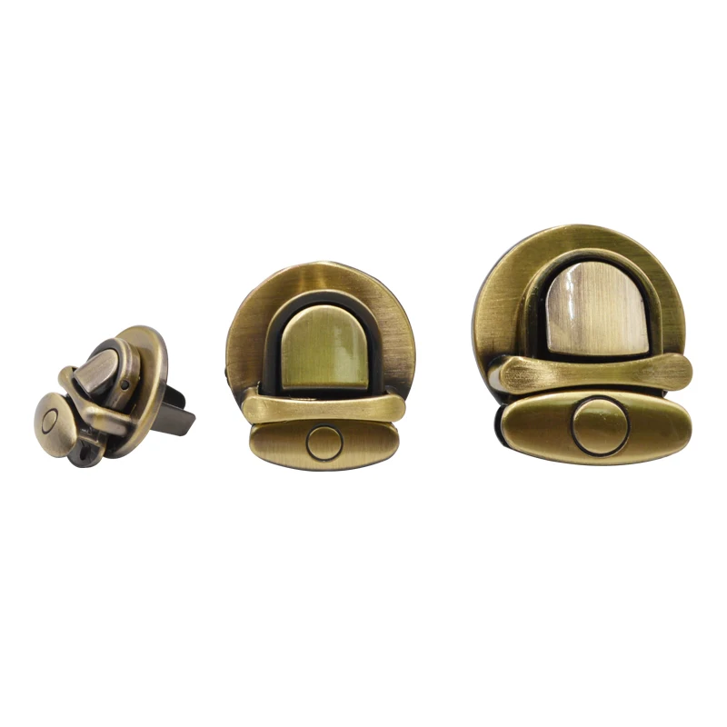 BDTHOOO 1Pcs Metal Bag closure Clasp Turn Lock Twist for DIY Handbag Women Purse Hardware Parts Accessories | Багаж и сумки