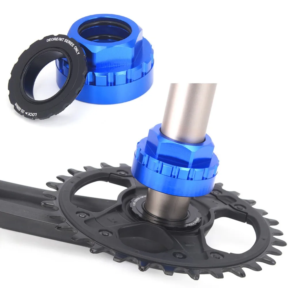 

12-speed Crankset Installation Sleeve Durable Aluminum Alloy Chainring Tool For M7100/M8100/M9100 XT SLX Bicycle Repair Tools