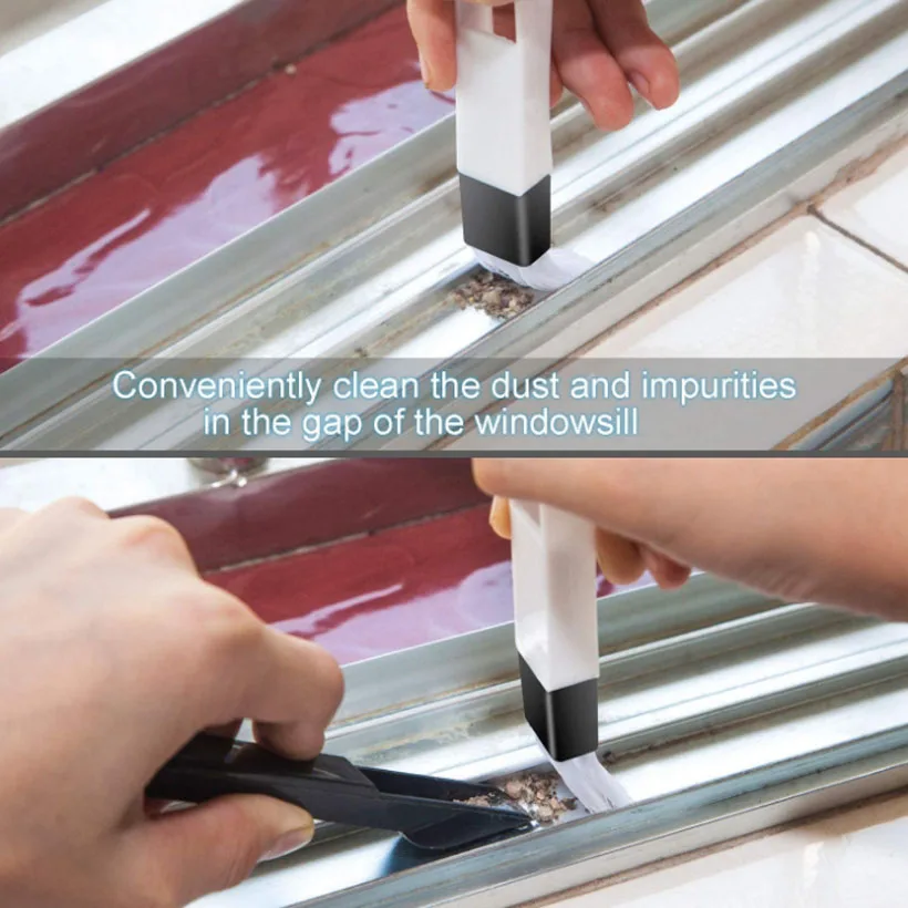 

11 Sets Of Household Crevice Brushes Air Conditioning Outlet Brush Grooves Car Tire Cleaning Multi-Purpose Dusting Brush