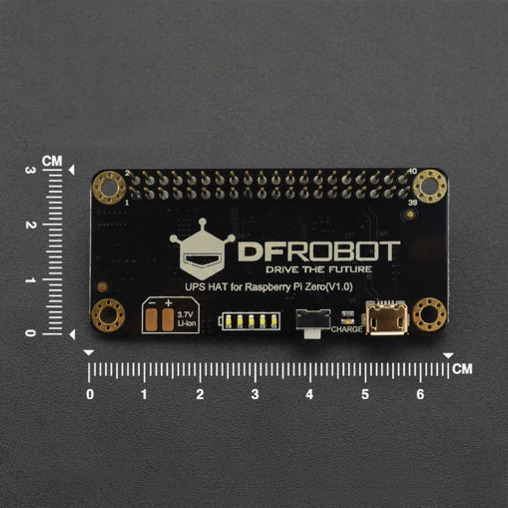Новый экран DFRobot UPS HAT для Raspberry Pi 2/3/A + Zero MAX17043 2A выход поддержка автоматического