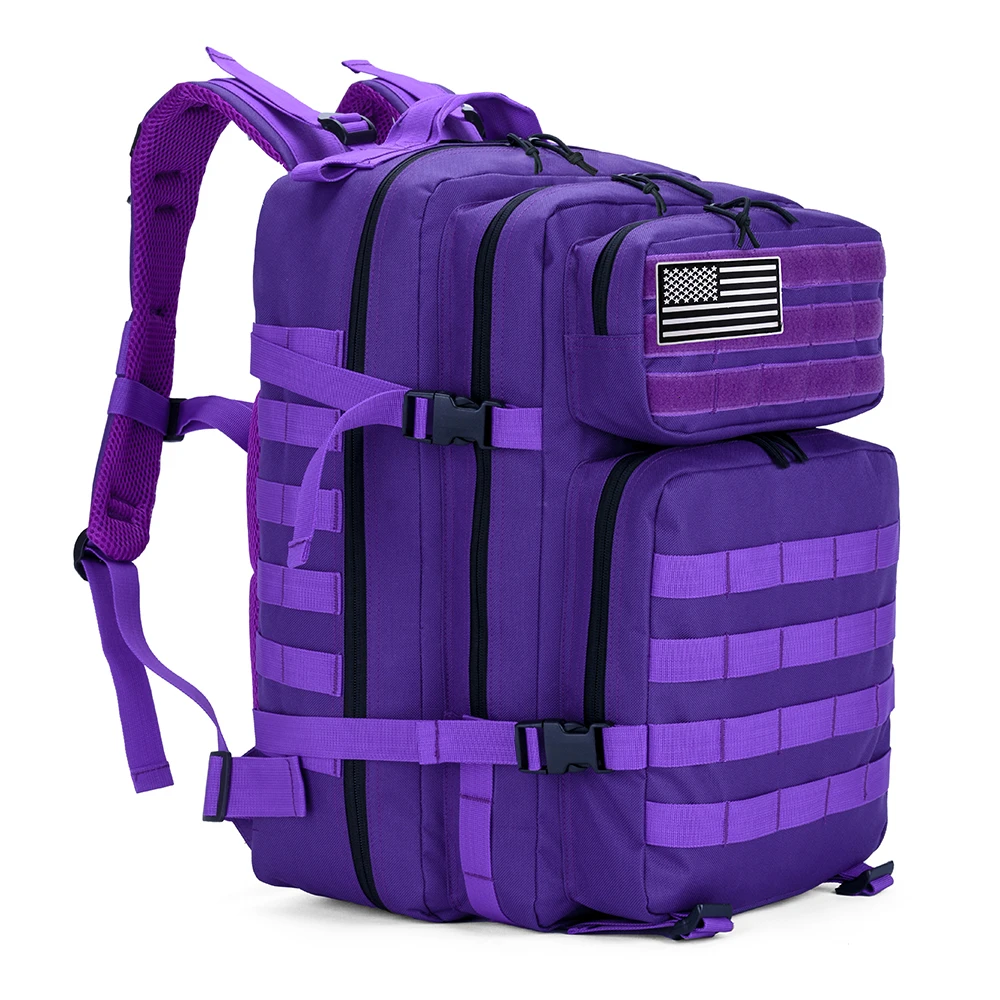 

50L Man/Women Military Backpack Tactical Crossfit Gym Bag Fitness Waterproof Molle Bug Out Bag Outdoor Hiking Trekking Backpack