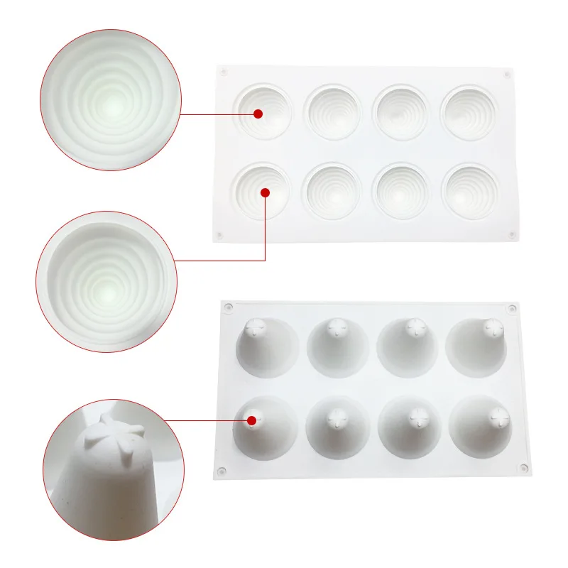 Рождественские праздничные украшения форма для рождественской елки мусса торта