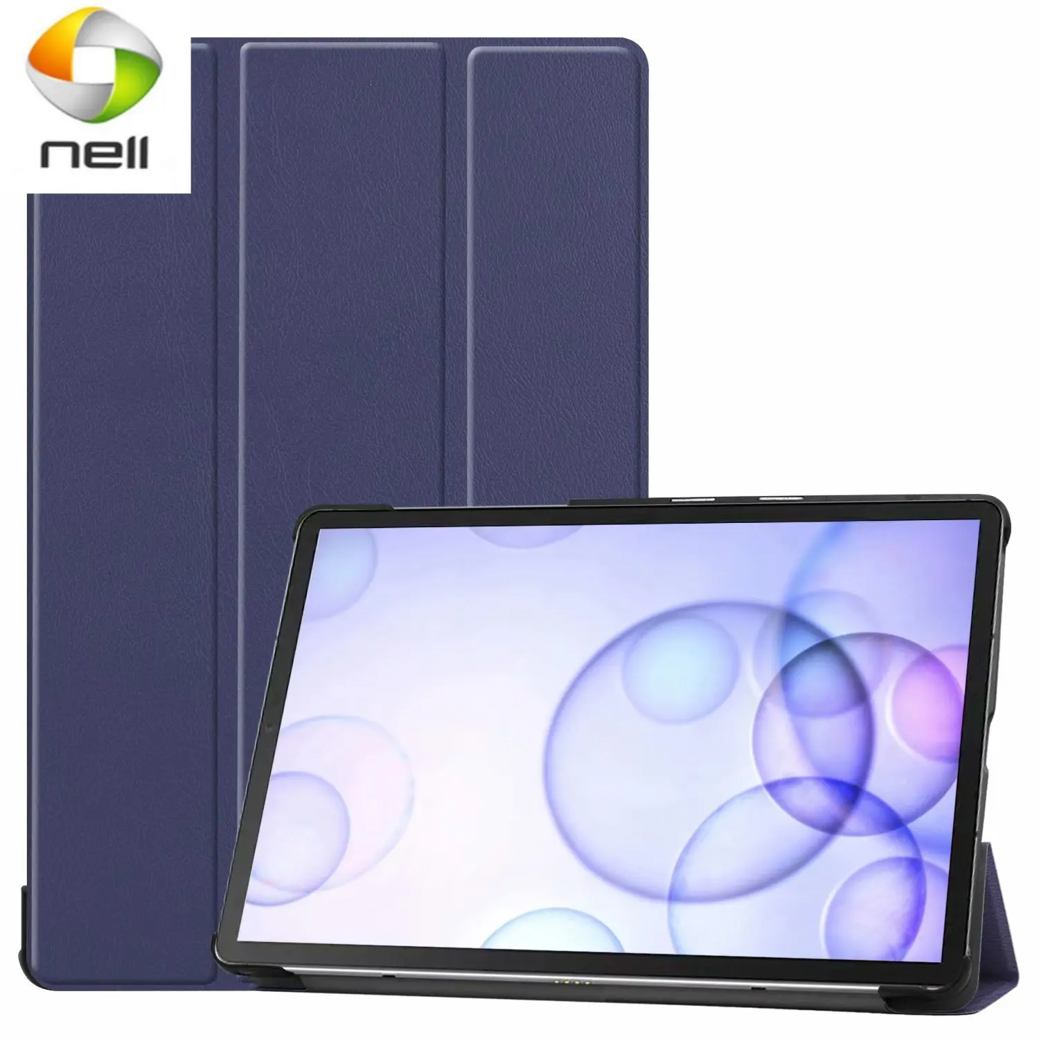 

Slim Smart Trifold Stand Magnetic PU Leather Smart Flip Folio Tablet Case Galaxy Galaxy Tab S6 10.5"inch SM-T860 T865 T867 ca