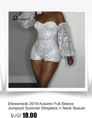 DRESSMECB летний сексуальный женский комплект 2 шт. без бретелек с открытыми плечами спортивный костюм блестящий комплект из двух предметов короткий топ и длинные штаны сексуальный комплект