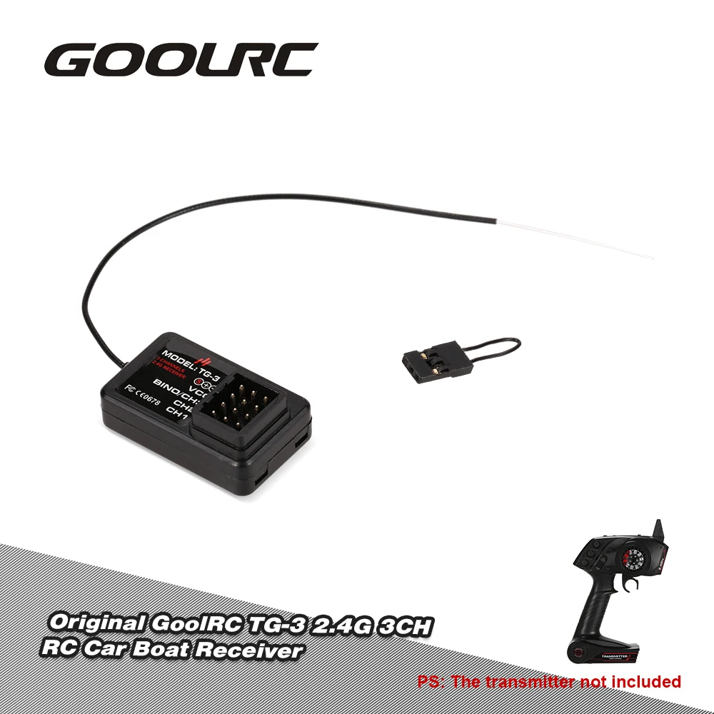 GOOLRC TG-3 2,4G 3CH RC автомобиль приемник для лодки для GOOLRC TG3 AX5S передатчика радиоуправляемой модели к компьютеру