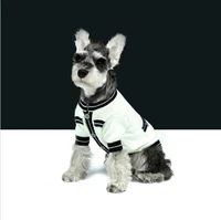 pet clothes dog shirt luxury coat jacket leisure wear for small medium dog cat
