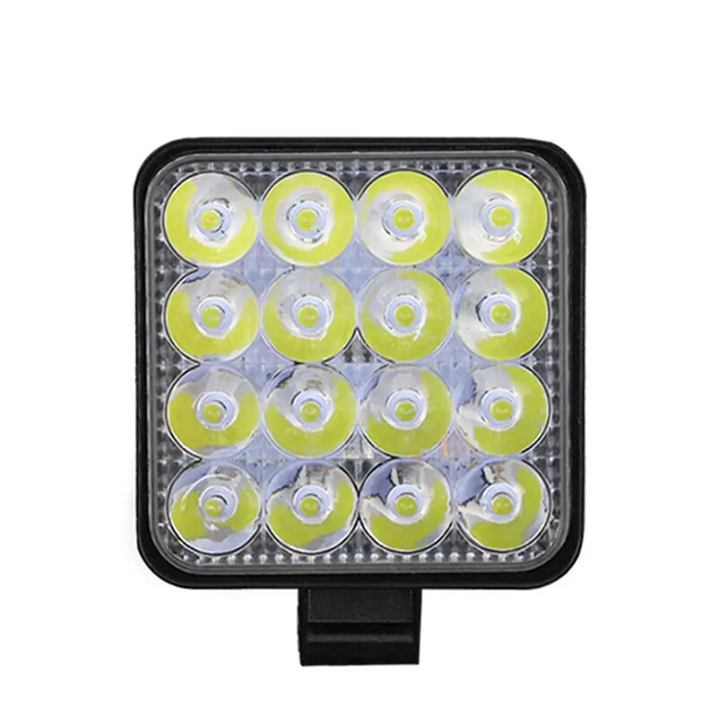 

48W 16Led Work Light Flood Light Strip Car Atv Off-Road Vehicle Universal Driving Fog Light 12V / 24V Auto Parts