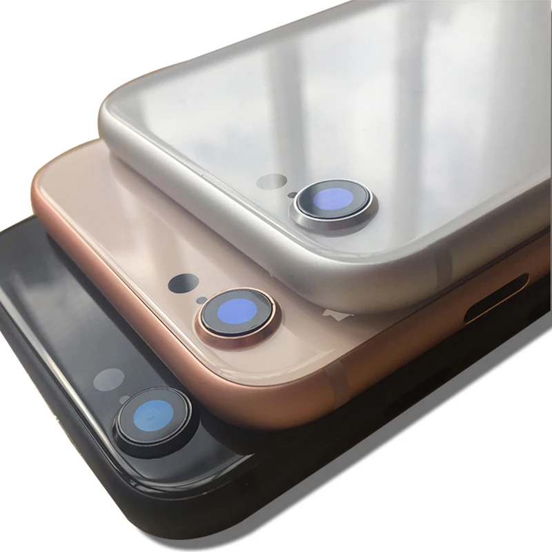OTMIL Back Housing For iPhone 7 8 Plus Battery Cover with Side Keys SIM Tray iPhone7 Rear Door Case iPhone8 | Мобильные телефоны и