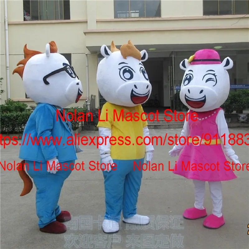 Высокое качество костюм талисмана лошади мультфильм аниме взрослый размер
