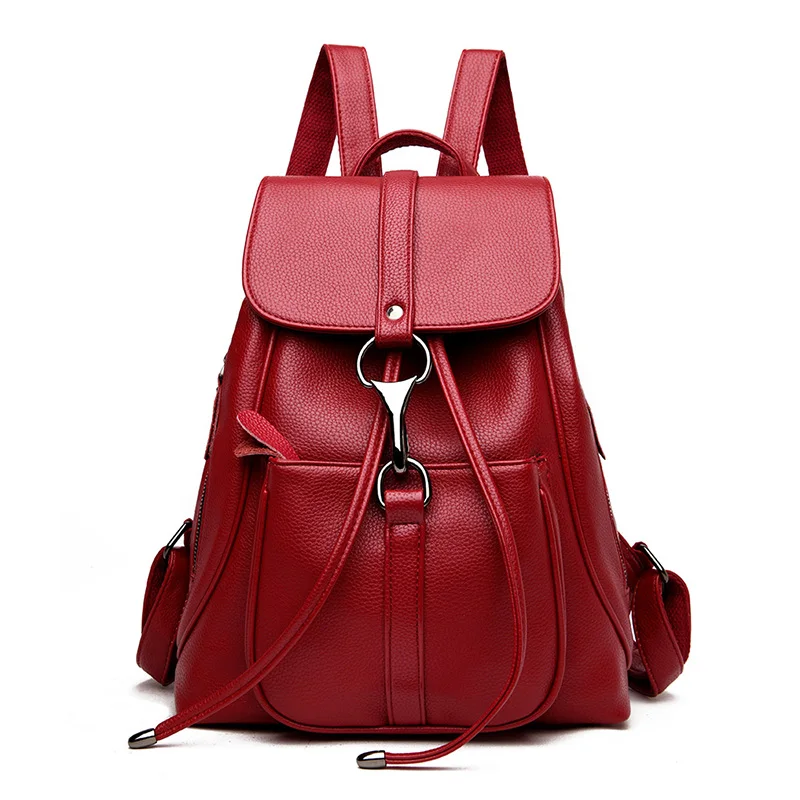 Рюкзаки OLSITTI из искусственной кожи для женщин новинка 2021 корейский Модный