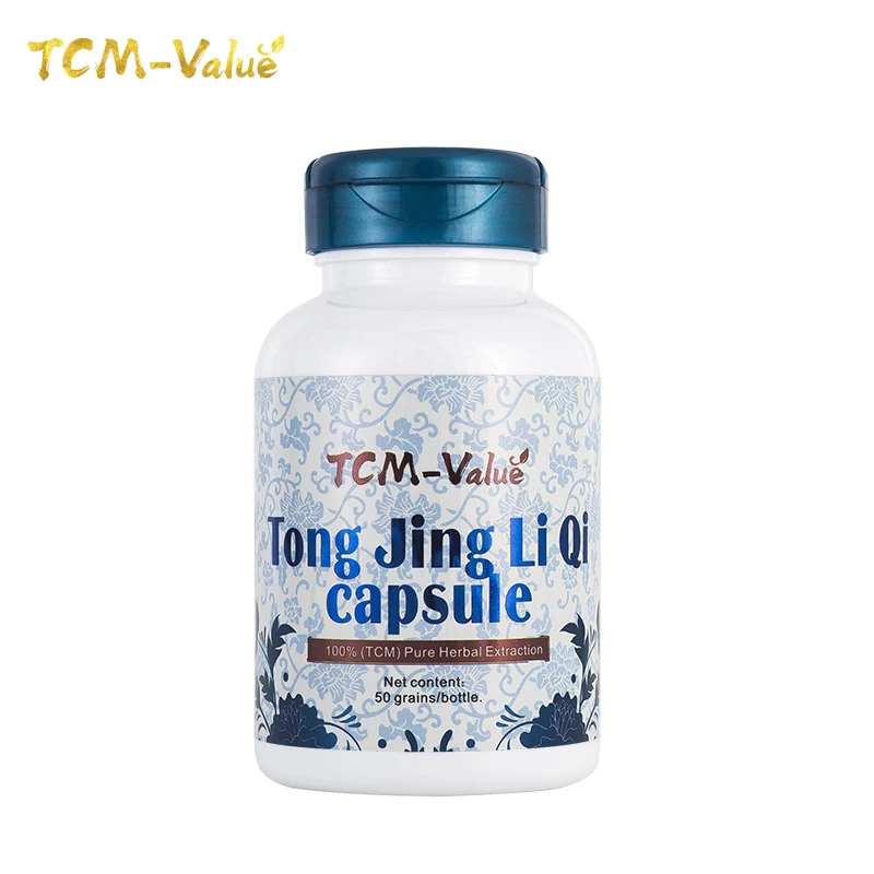 

TCM-Value Tong Jing Li Qi Capsule, dispelling wind,relieving pain and regulating menstrual blood clearing heat detoxifying 50pcs