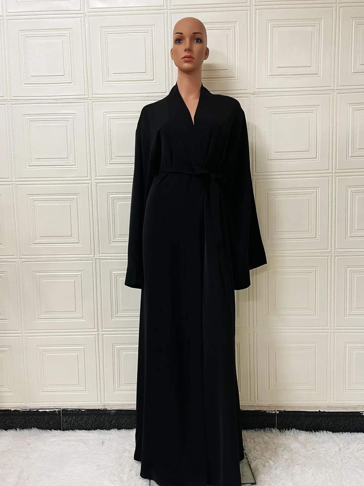 Muslim Dress Muslim Fashion Cardigan Long Muslim Women Abaya Middle East Long Dresses Kimono Belt Dubai Abaya Turkey
